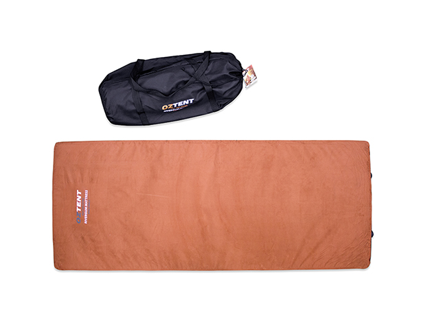 sleeping bag with mattress pocket
